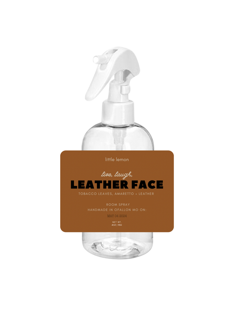 Leather Face: Room Spray