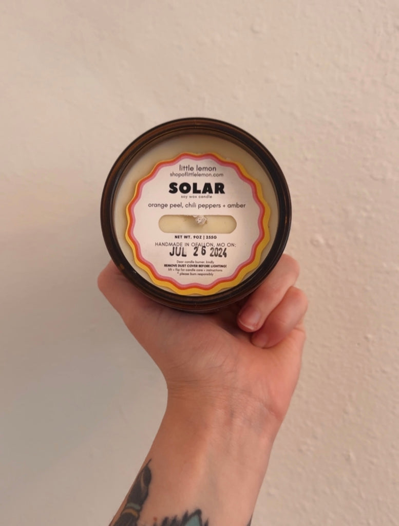 Solar: 9oz Candle