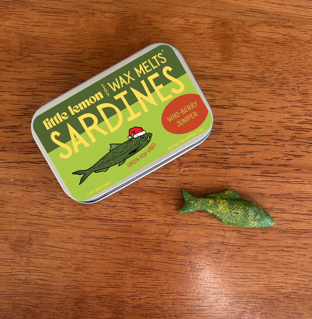 Sardine Wax Melts: who-berry juniper