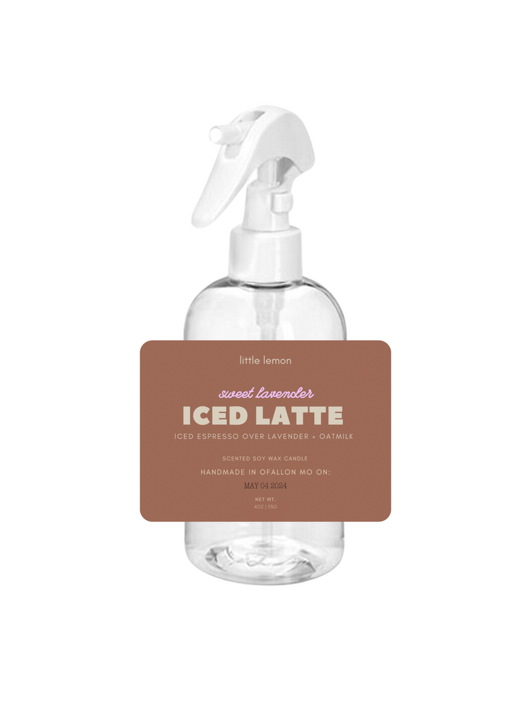 Iced latte: Room Spray