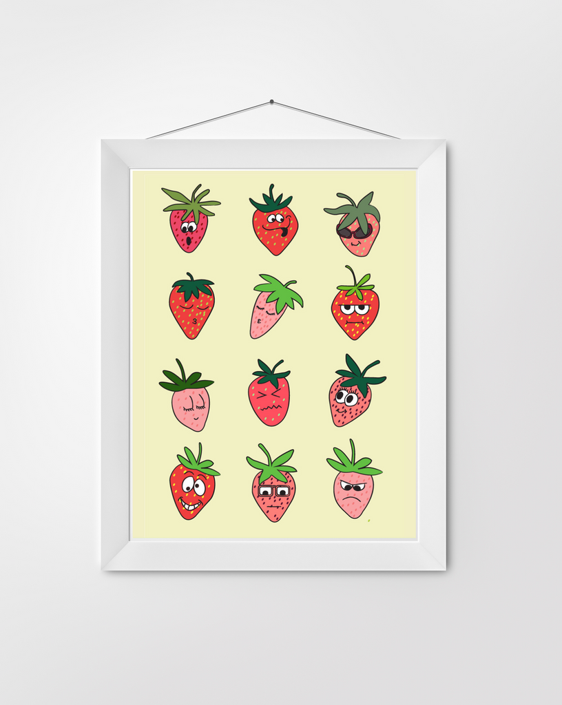 Berry emotional print