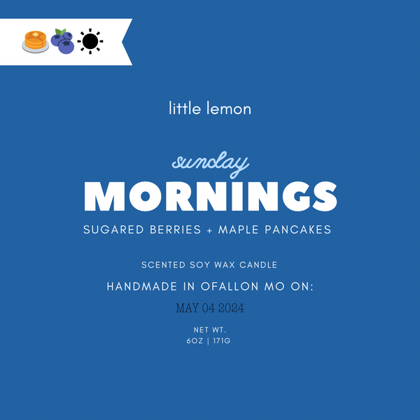 Sunday Morning: 13oz Candle